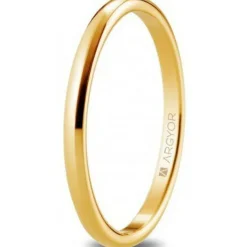 Argyor Alliance Mixte 5118529 1.80mm - Or 750/1000 | Femme Bague|Bague
