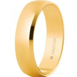 Argyor Alliance Mixte 50505 5mm - Or 750/1000 | Femme Bague|Bague