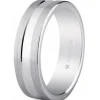 Argyor Alliance Mixte 5760031 6mm - Argent 925/1000 | Femme Bague|Bague