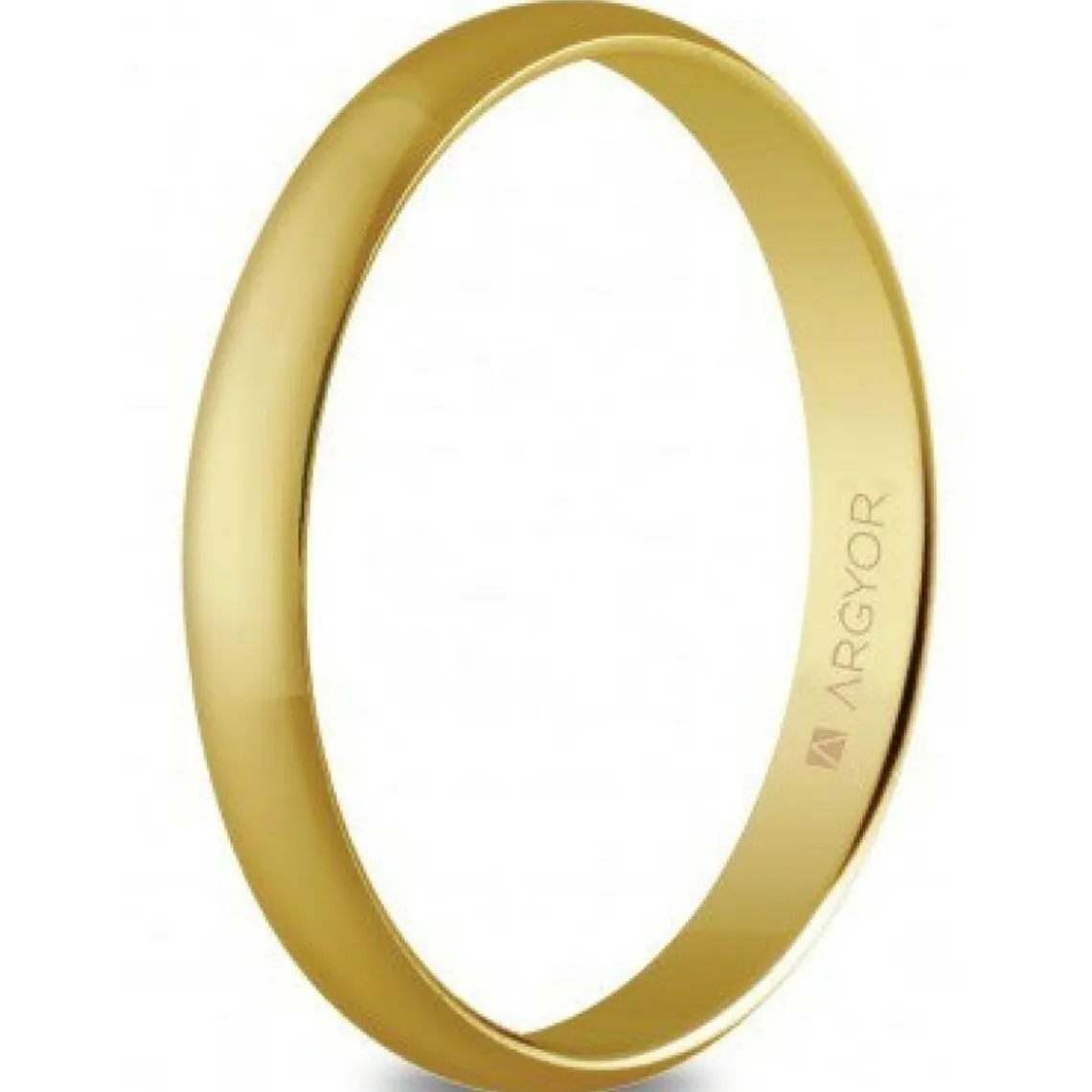 Argyor Alliance Mixte 50305 3mm - Or 375/1000 | Femme Bague|Bague