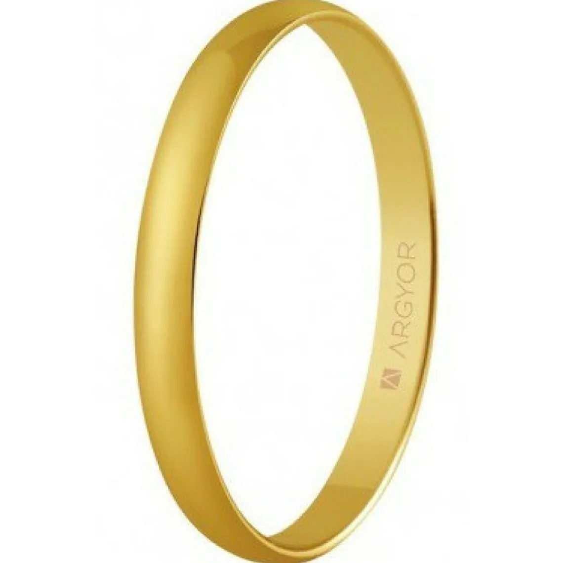 Argyor Alliance Mixte 50253 2.50mm - Or 750/1000 | Femme Bague|Bague