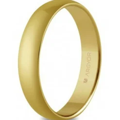 Argyor Alliance Mixte 50405 4mm - Or 375/1000 | Femme Bague|Bague