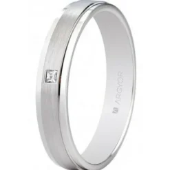 Argyor Alliance Mixte 554B1397 4mm - Or 375/1000 | Femme Bague|Bague