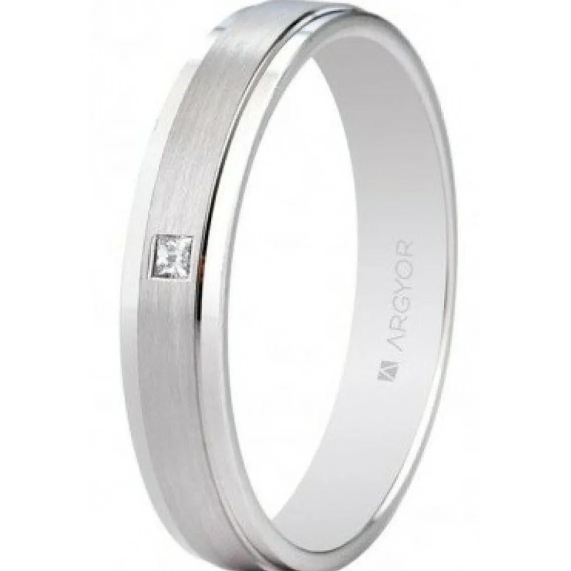 Argyor Alliance Mixte 554B1397 4mm - Or 375/1000 | Femme Bague|Bague
