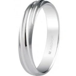 Argyor Alliance Mixte 5B40266 4mm - Or 375/1000 | Femme Bague|Bague