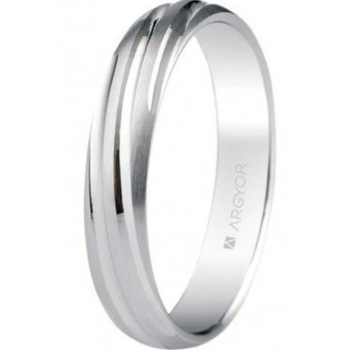 Argyor Alliance Mixte 5B40266 4mm - Or 375/1000 | Femme Bague|Bague