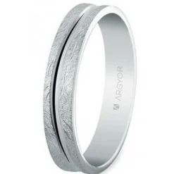 Argyor Alliance Mixte 5B40511 4mm - Or 750/1000 | Femme Bague|Bague