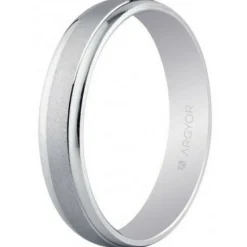 Argyor Alliance Mixte 5B40044 4mm - Or 375/1000 | Femme Bague|Bague