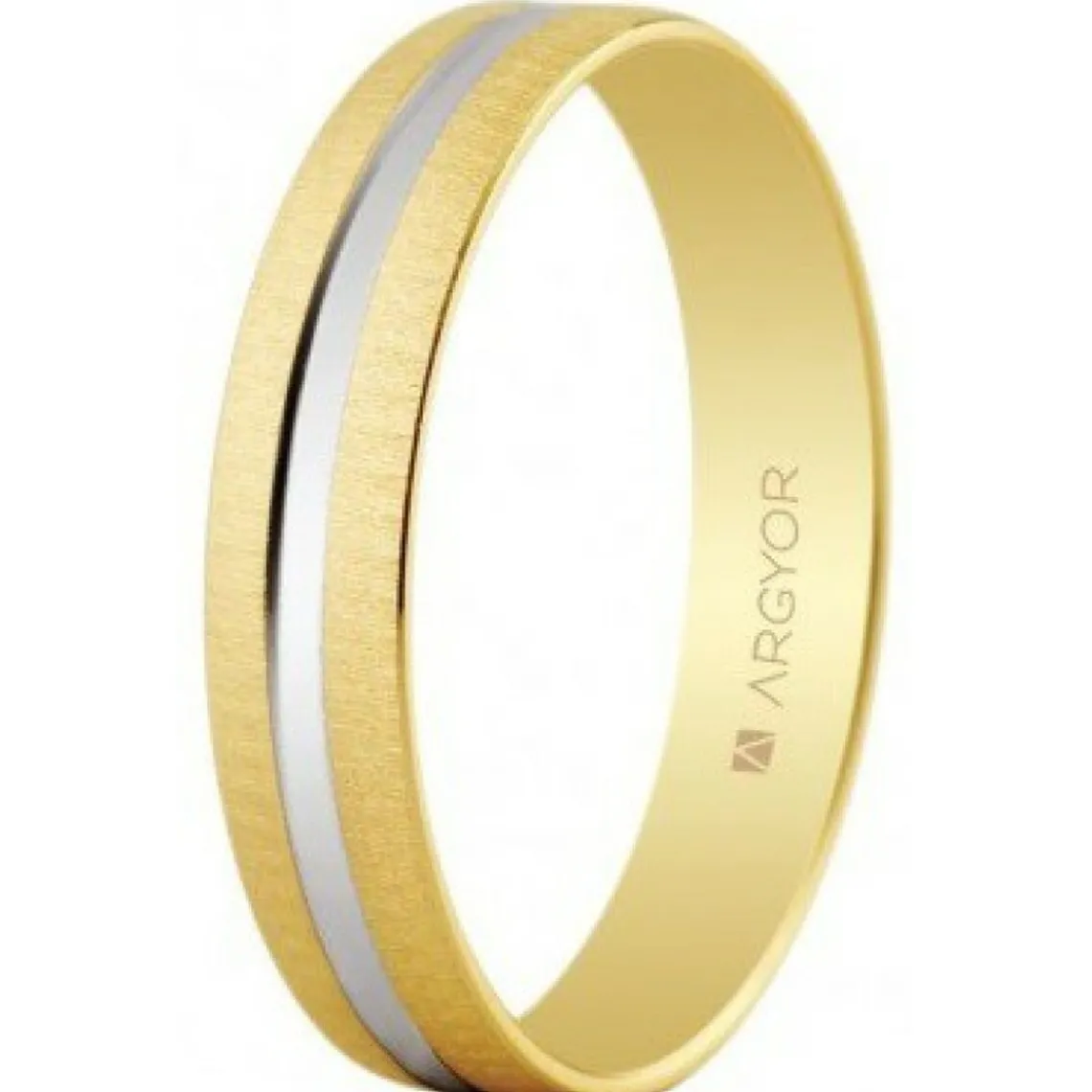 Argyor Alliance 5241474R 4mm - Or 750/1000 | Femme Bague|Bague