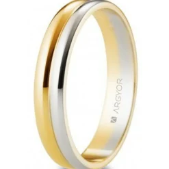 Argyor Alliance Femme 5240526 4mm - Or 750/1000 | Femme Bague|Bague