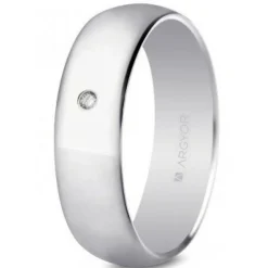 Argyor Alliance Mixte 5B505D 5mm - Or 375/1000 | Femme Bague|Bague