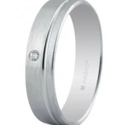 Argyor Alliance Mixte 555B1316 5mm - Or 375/1000 | Femme Bague|Bague