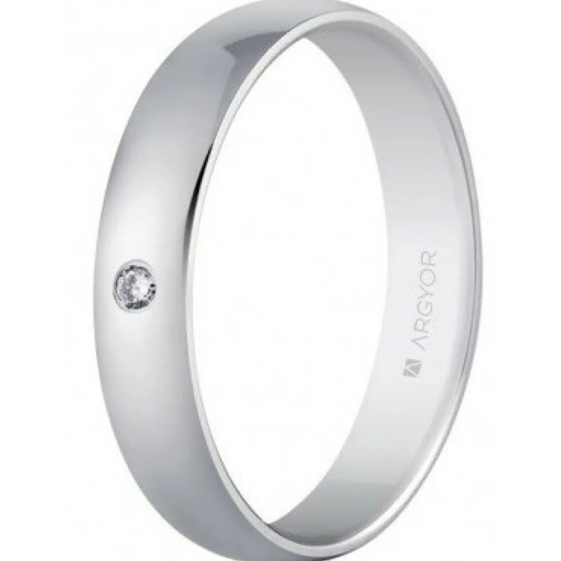Argyor Alliance Mixte 554B1001 4mm - Or 375/1000 | Femme Bague|Bague