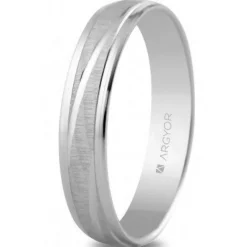 Argyor Alliance Mixte 5B40329 4mm - Or 375/1000 | Femme Bague|Bague
