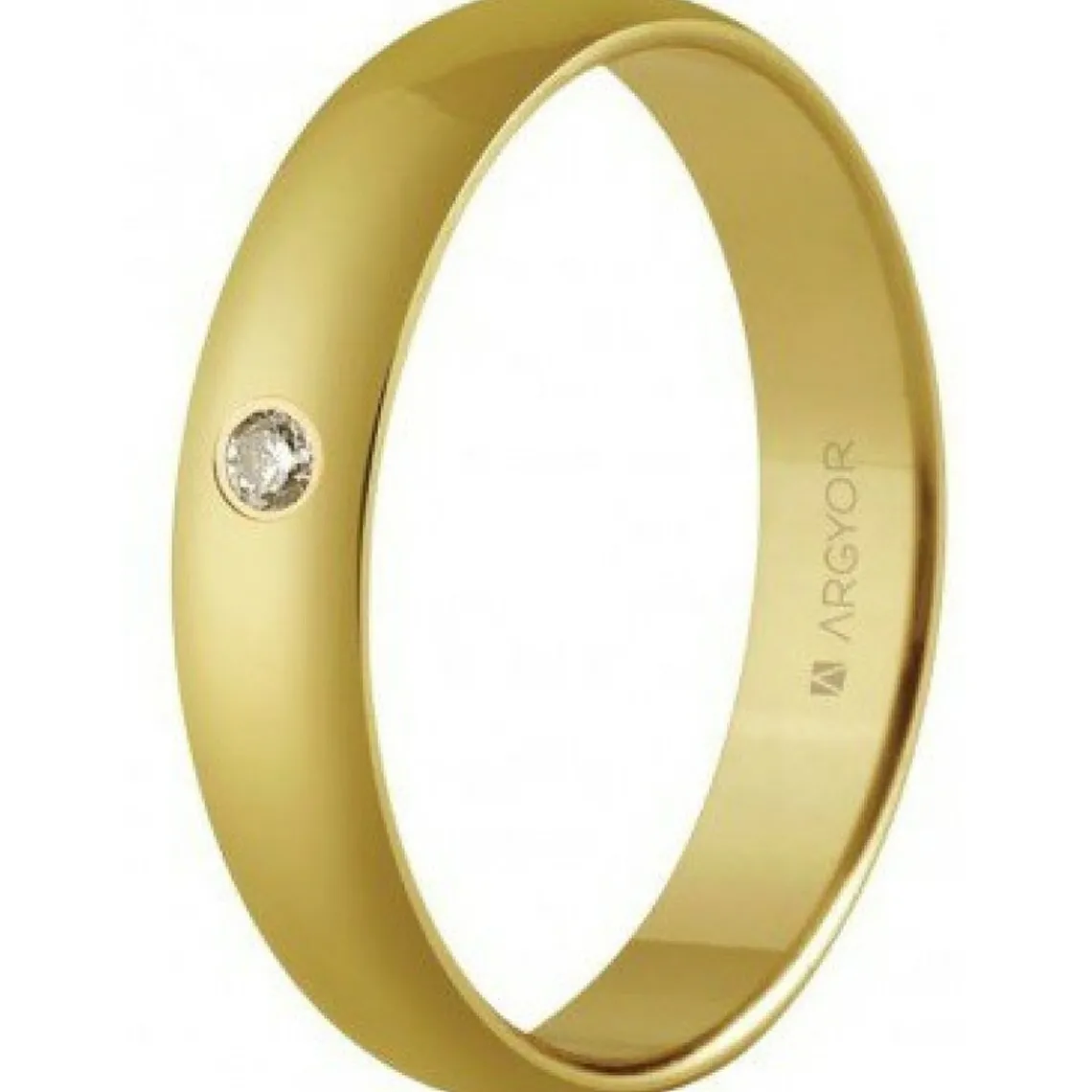 Argyor Alliance Mixte 5640001 4mm - Alliance Or 750/1000 | Femme Bague|Bague