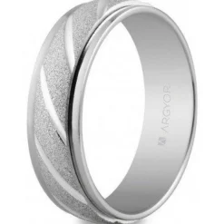 Argyor Alliance Mixte 5760136 6mm - Argent 925/1000 | Femme Bague|Bague