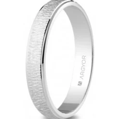Argyor Alliance Mixte 5735523 3.50mm - Argent 925/1000 | Femme Bague|Bague