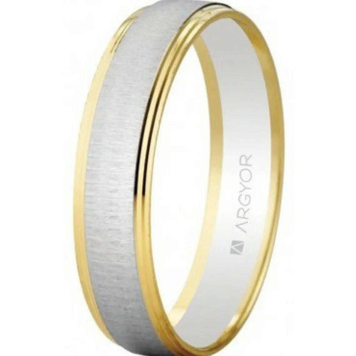 Argyor Alliance Mixte 5245466 4.50mm - Or 750/1000 | Femme Bague|Bague