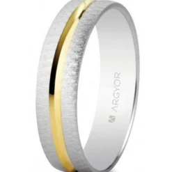 Argyor Alliance Mixte 5240474 4mm - Or 375/1000 | Femme Bague|Bague