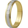 Argyor Alliance Mixte 5240311 4mm - Or 375/1000 | Femme Bague|Bague