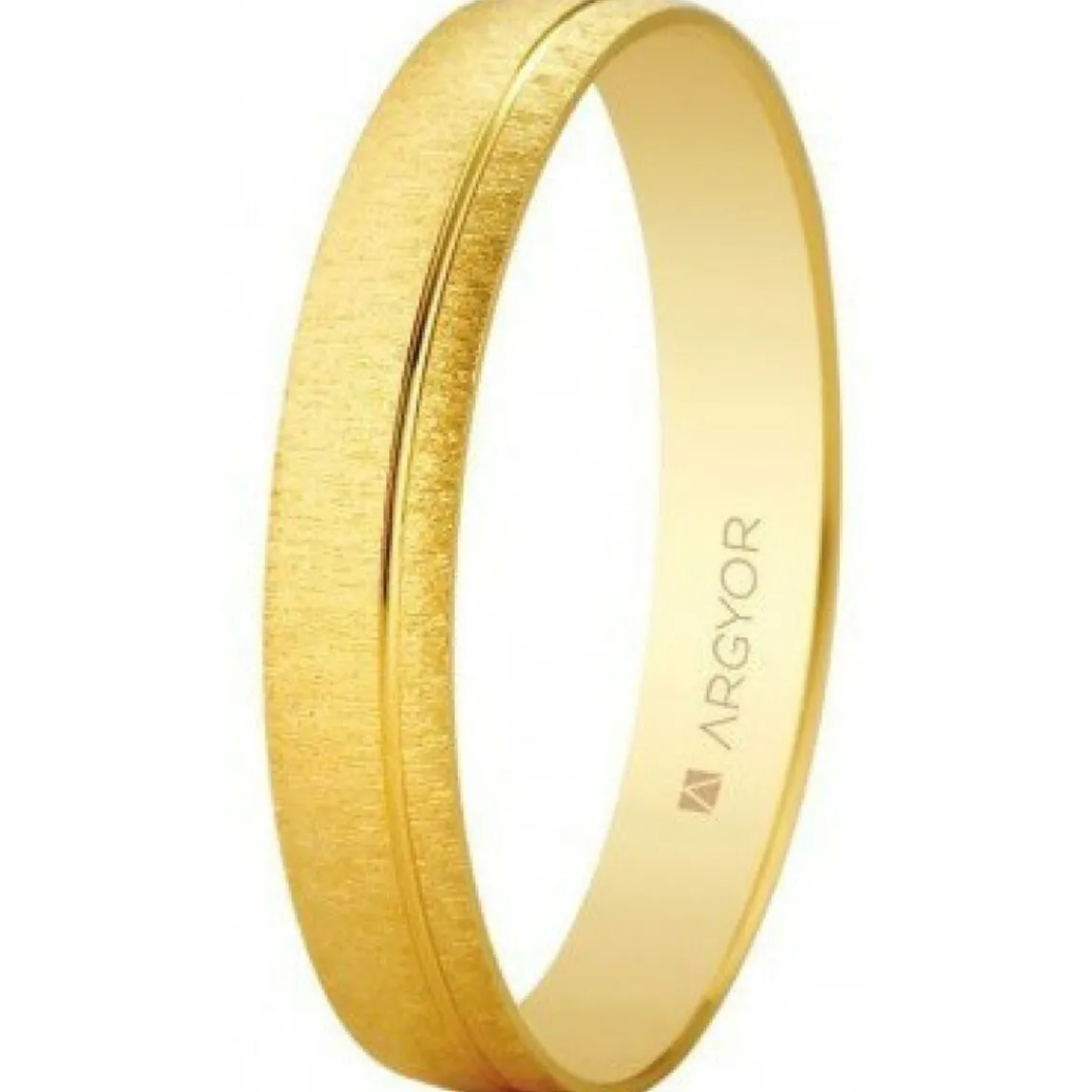 Argyor Alliance Mixte 5135473 3.50mm - Or 375/1000 | Femme Bague|Bague