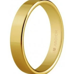 Argyor Alliance Mixte 5140150 4mm - Or 750/1000 | Femme Bague|Bague