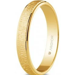 Argyor Alliance Mixte 5135523 3.50mm - Or 750/1000 | Femme Bague|Bague