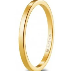 Argyor Alliance Mixte 5117530 1.65mm - Or 750/1000 | Femme Bague|Bague