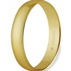 Argyor Alliance Mixte 50403 4mm - Or 750/1000 | Femme Bague|Bague