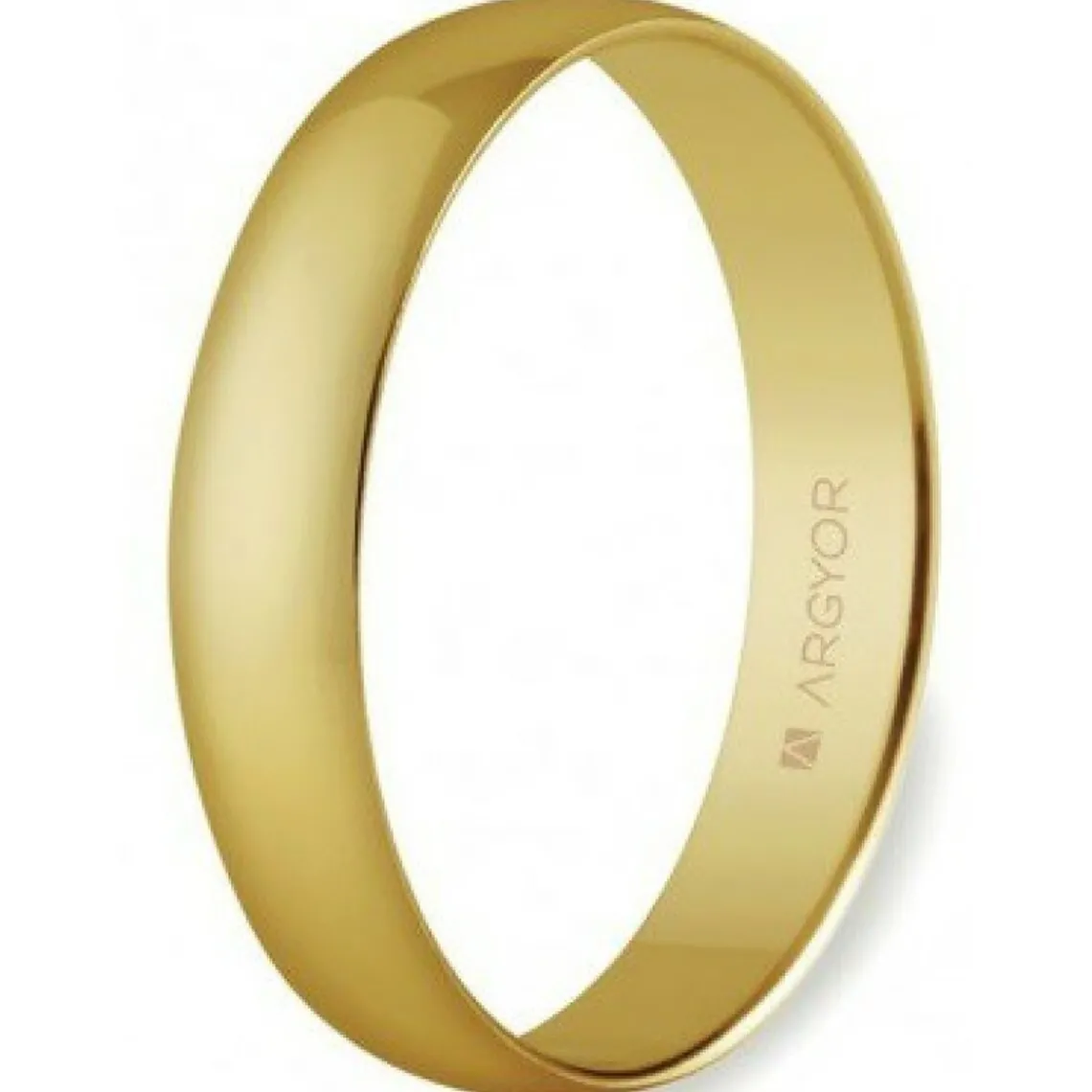 Argyor Alliance Mixte 50403 4mm - Or 750/1000 | Femme Bague|Bague