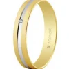 Argyor Alliance Mixte 5241474RD 4mm - Or 750/1000 | Femme Bague|Bague