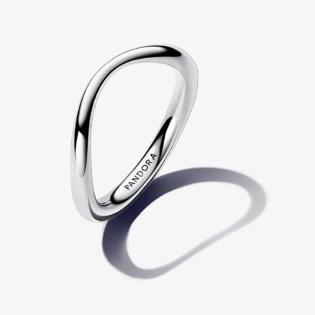 Pandora Anneau de Forme Organique Argent | Femme Bague