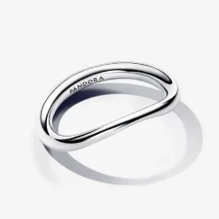 Pandora Anneau de Forme Organique Argent | Femme Bague