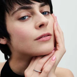 Pandora Anneau Double Blanc et Pavé ME | Femme Bague