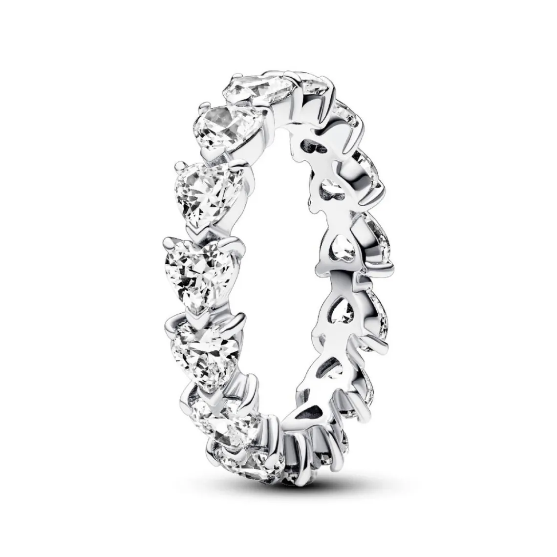 Pandora Anneau Farandole de Cœurs Éternité | Femme Bague