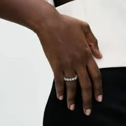 Pandora Anneau Farandole de Cœurs Éternité | Femme Bague