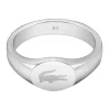 Lacoste Bague Homme Arthor - 2040301 Acier Argent | Homme Bague