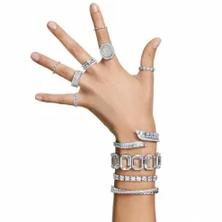 Swarovski Bijoux Bague homme Swarovski 5651365 - DEXTERA | Homme Bague