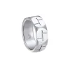 Jourdan Bague JAC UN022H - Bague En Acier Homme | Homme Bague