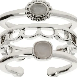 Kosma Paris Bague 3 anneaux Stella Argenté | Femme Bague