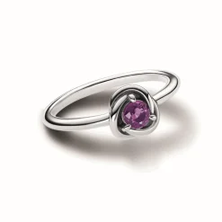 Pandora Bague Cercles de l’Éternité violet | Femme Bague