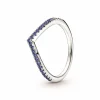 Pandora Bague Chevron Bleue Timeless | Femme Bague