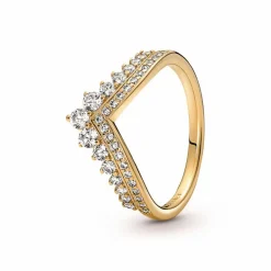 Pandora Bague Chevron Double pavée scintillante Timeless | Femme Bague