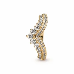 Pandora Bague Chevron Double pavée scintillante Timeless | Femme Bague