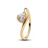 Pandora Bague Cœur Ondulée | Femme Bague