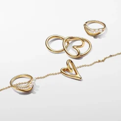 Pandora Bague Cœur Organique | Femme Bague