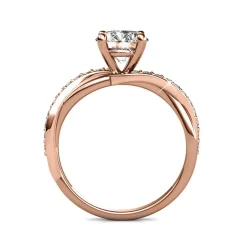 MYC-Paris Bague Eleanor Or Rose | Femme Bague