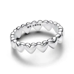 Pandora Bague Farandole de Cœurs Argent | Femme Bague
