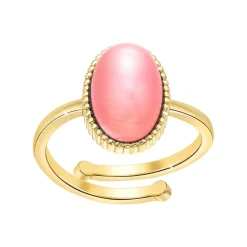 Angèle M Bijoux Bague Femme Angèle M B2457-ROSE-QUARTZ | Femme Bague