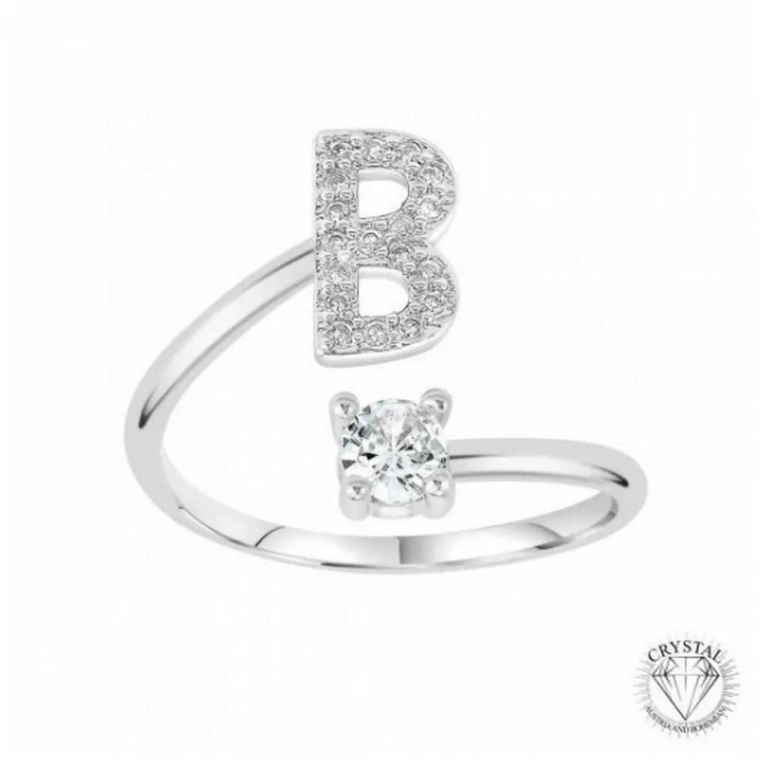 Athème Bague Femme B2804-B - Métal Argent | Femme Bague